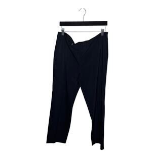 Escada Black Career Wear Office Pants with side Zipper Women's Size 44 (EU)